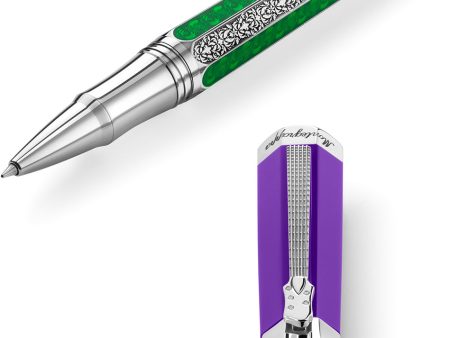 Montegrappa Rolling Stones Legacy 1962 Purple Rollerball Pen - ISRTNRSL Hot on Sale