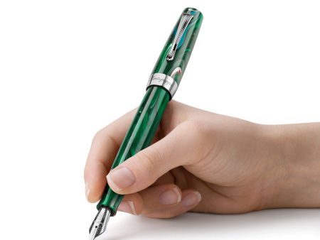 New Montegrappa Elmo 02 Fountain Pen, Cortina - ISE2R_AG - on Sale