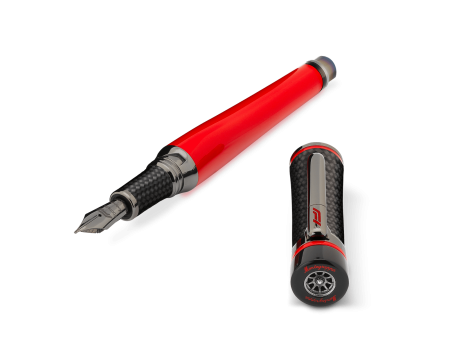 Montegrappa F1® SPEED Racing Red Limited Edition Fountain Pen - ISS1L3BL For Sale