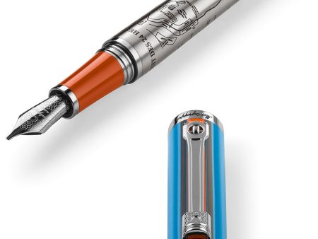 Montegrappa 24H LE MANS OPEN ED. Endurance Fountain Pen - IS24R3IA Supply