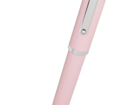 Montegrappa Zero custom Ballpoint Pen in Pink with Palladium Trim - ISZET_PB Online Hot Sale