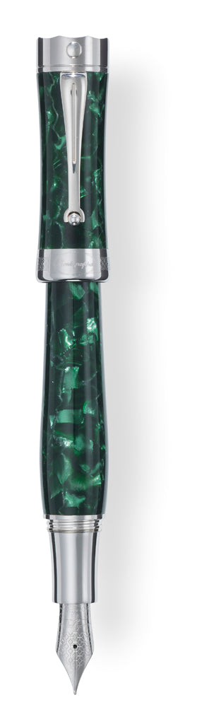 Montegrappa Bartolomeo Ferracina Fountain Pen - Malachite Green - ISBFN_CMM Hot on Sale