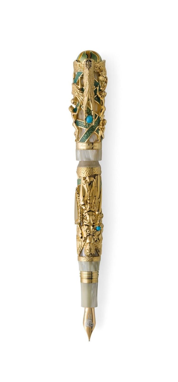 Montegrappa My Guardian Angel Fountain Pen - Gold For Discount