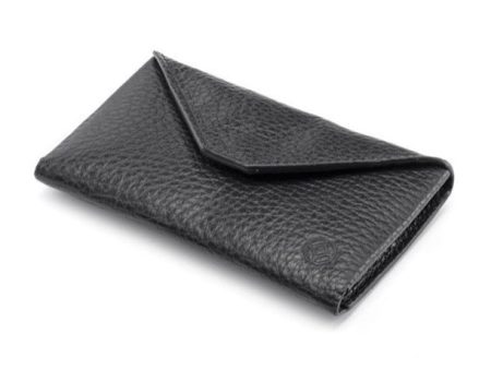 Montegrappa Business Card Case - Envelope Design - Black - A.1987.C1 For Sale