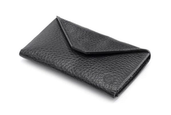 Montegrappa Business Card Case - Envelope Design - Black - A.1987.C1 For Sale