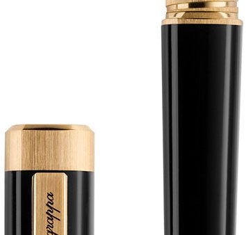 Montegrappa Quattro Fountain Pen, Yellow Gold pl., Medium, 14k Gold Nib -ISZ4I1XY For Sale