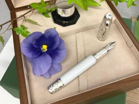 Montegrappa Extra Custom Signature Marble Fountain Pen 1 1- ISEXT_ST For Sale