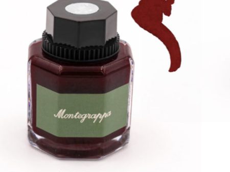 Montegrappa Ink Bottle - Bordeaux -  IA02BZIX Hot on Sale