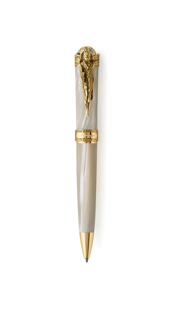 Montegrappa My Guardian Angel Ballpoint Pen - Gold For Sale