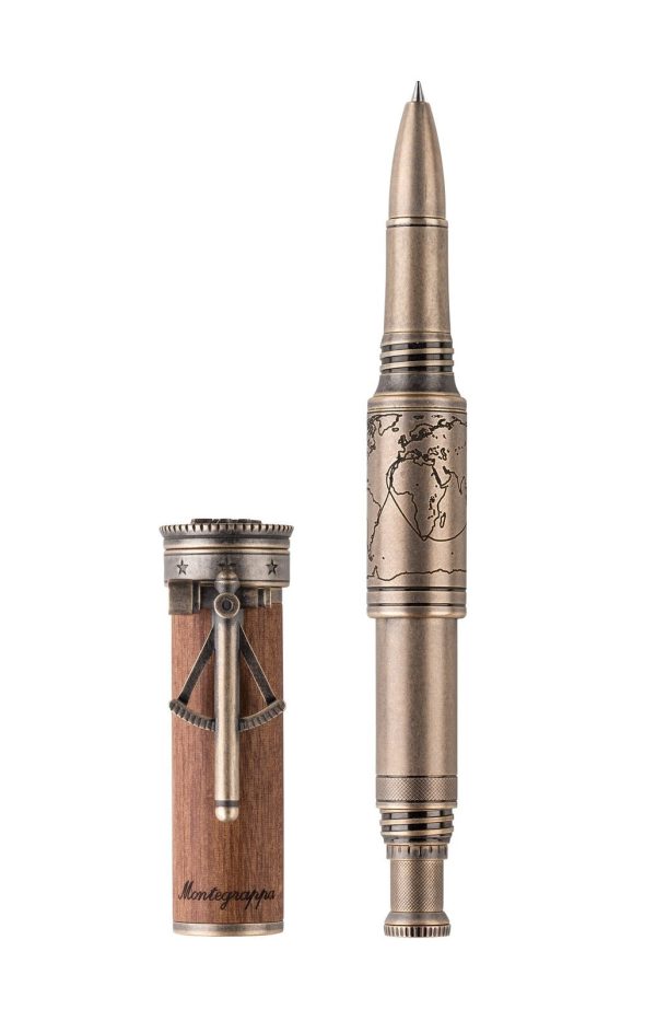 New Montegrappa AGE OF DISCOVERY L.E Rollerball Pen - ISDARRBW Online