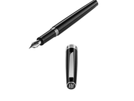 New Montegrappa Armonia Black Fountain Pen- ISA1R3AC For Cheap