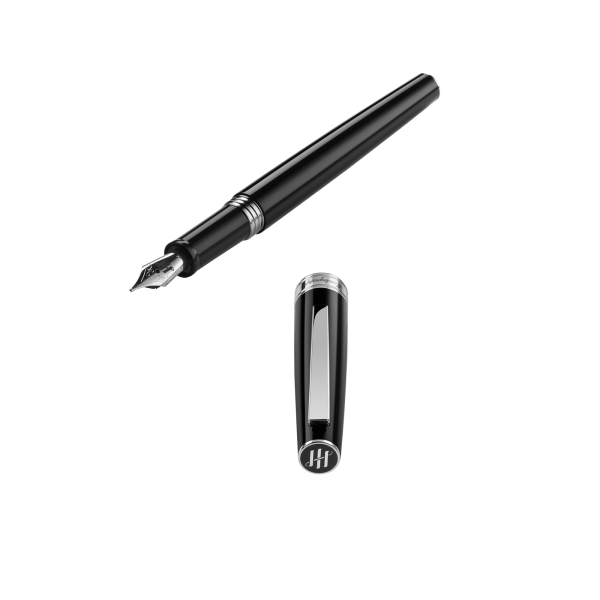 New Montegrappa Armonia Black Fountain Pen- ISA1R3AC For Cheap