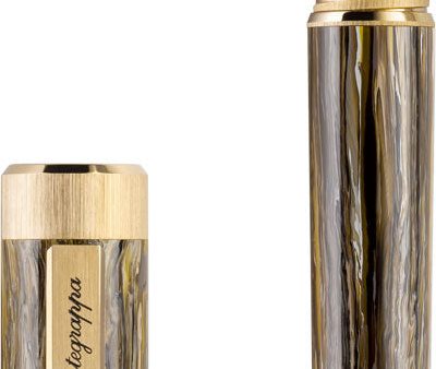 Montegrappa Zero Zodiac Capricorn Rollerball Pen, Yellow Gold IP - ISZEZRIY_M3 Sale