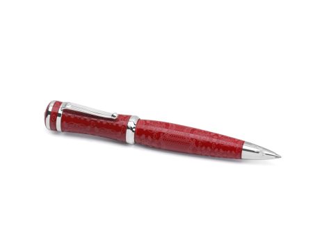 Montegrappa Sophia Loren Ballpoint Pen, Silver (Red) Online now