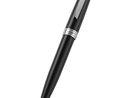 New Montegrappa Armonia Mini Black Ballpoint Pen - ISA2RBAC Discount