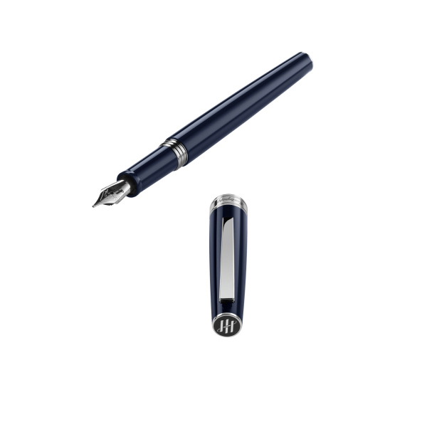 New Montegrappa Armonia Mini Dark Blue Fountain Pen - ISA2R3AD Supply