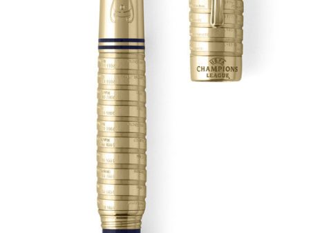 Montegrappa UEFA Champions League Limited Edition Rollerball, Gold Online Sale