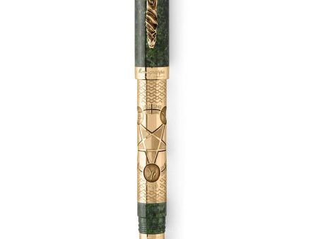 Montegrappa Goat 2015 - 18k Solid Gold Rollerball Pen Online Hot Sale