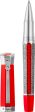 Montegrappa Rolling Stones Legacy 1962 Scarlet Rollerball Pen -ISRTNRSR Hot on Sale