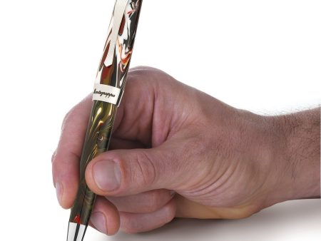 New Montegrappa Elmo 02 Ballpoint Pen, Asiago - ISE2RBAR on Sale