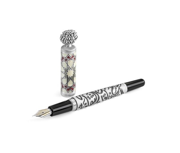 Montegrappa Calligraphy - Silver For Cheap