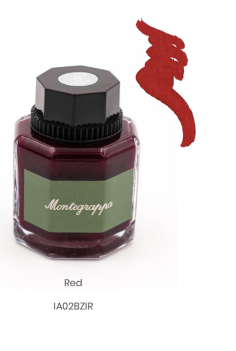 Montegrappa Ink Bottle - Red -  IA02BZIR Online now