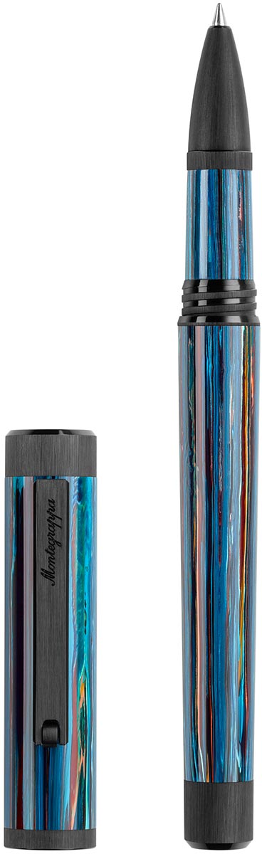 Montegrappa Zero Zodiac Libra Rollerball Pen, IP Ultra Black - ISZEZRIC_B8 Online