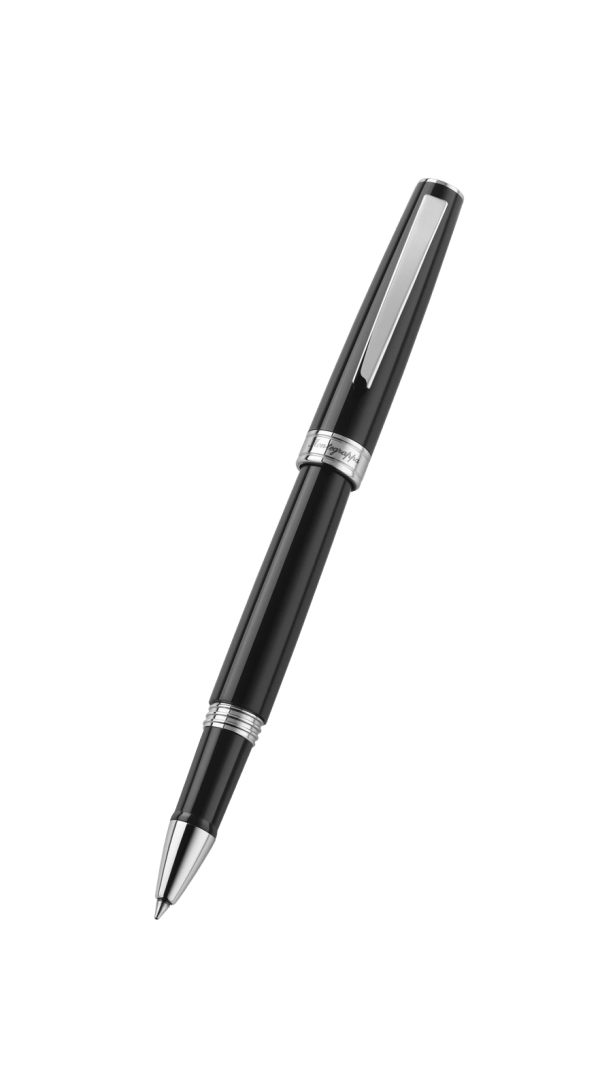 New Montegrappa Armonia Mini Black Rollerball Pen - ISA2RRAC Fashion