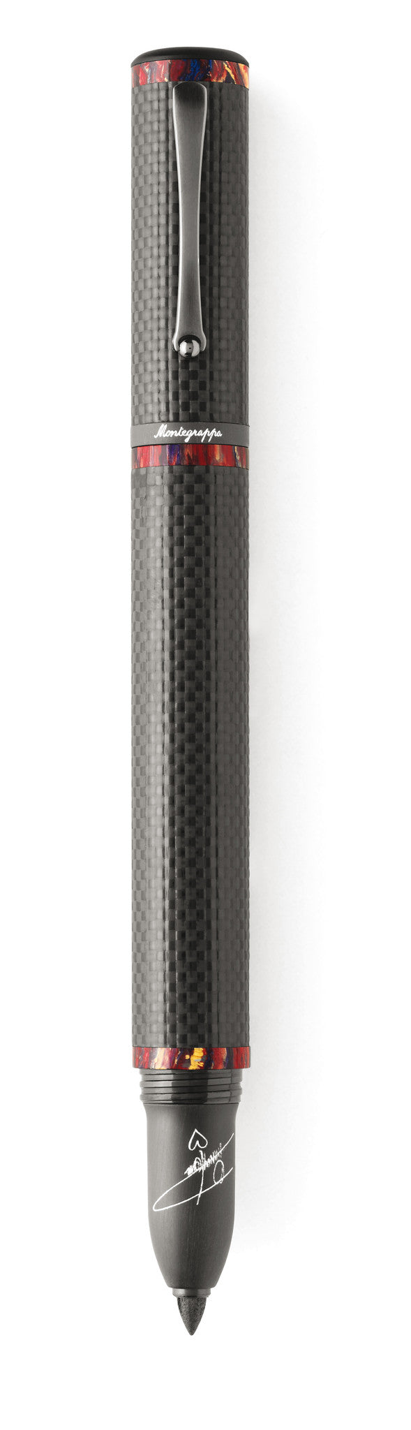 Montegrappa Quincy Jones Luxury Marker - Carbon Fiber - ISICQMUF LAST 2 AVAILABLE! For Sale