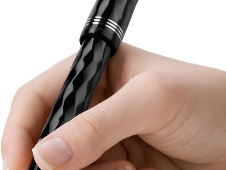 New Montegrappa Brenta Fountain Pen, Black, ISRBT-IC For Discount