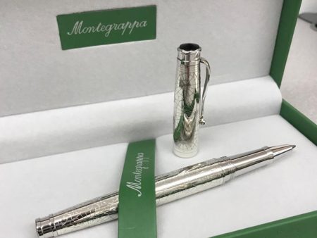 Montegrappa Memoria Gothic GUILLOCHE Rollerball pen - IS300RSG 1 LEFT For Cheap