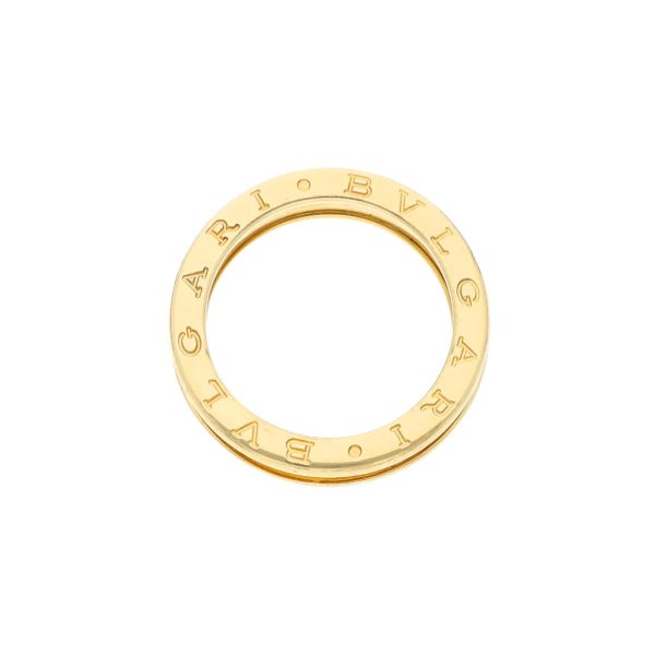 Argolla diseño especial firma Bvlgari en oro amarillo 18 kilates. Online