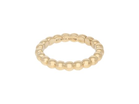 Argolla diseño especial firma Tiffany & Co. en oro amarillo 18 kilates. For Cheap