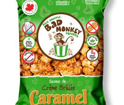 Bad Monkey Popcorn Caramel (170g) Online Sale