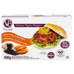 Vegetarian Gourmet Sweet Potato & Black Bean Vegan Burgers (4 pack) Supply