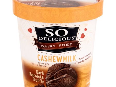 So Delicious Cashew Ice Cream Dark Chocolate Truffle (500ml) Online