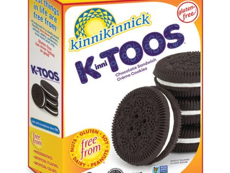 Kinnikinnick KinniToos Chocolate Sandwich Creme Cookies (220g) Discount