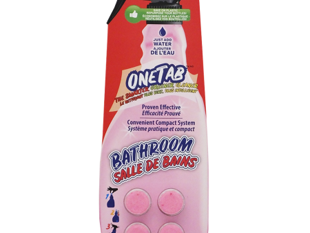 OneTab Bathroom Cleaner Tablets (4 Pack) Fashion